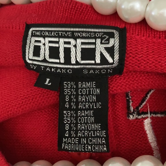 Vintage sequinned cardigan the collective works of Berek by Takako Sakon - Picture 14 of 15